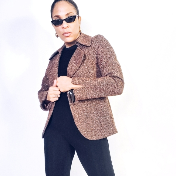 Ellen Tracy Tweed Jacket - Picture 2 of 10